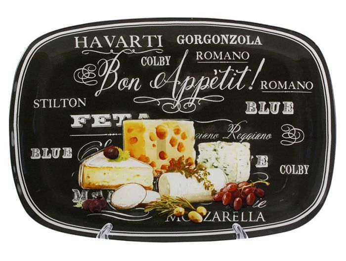 Блюдо скл. прям.  29,5*21  BB138 L  СИР  Bon Appetit IN