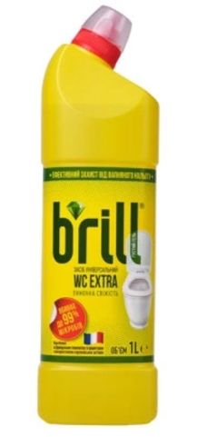 Засіб для унітазу 0,5л BRILL WC EXTRA, арт. Сенат лимон (шт) sk