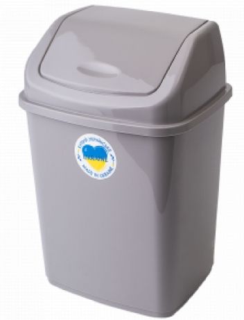 Відро для сміття 5л Алеана какао 4шт, арт. 5 Укр мус (шт) sk