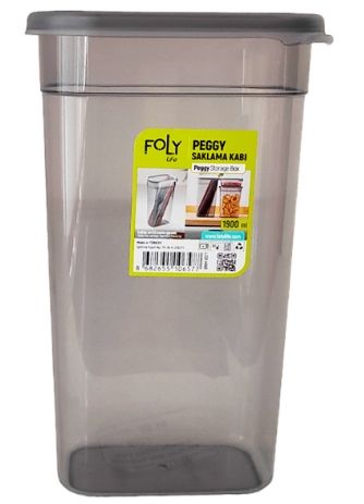 Ємність для сипучих 1,9л Peggy прямок., арт. 6577 (шт) sk