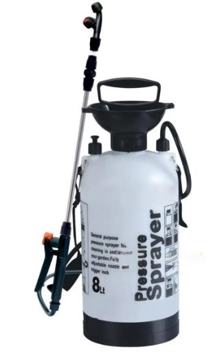 Обприскувач 8л трубка нерж.сталь Interos, арт. ОР-8L (шт) sk