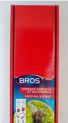 Липучка-мухоловка плоская "BROS" "КМ" h