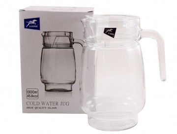 Глечик скляний 1,3 л  BMDDH/BMDHH IN