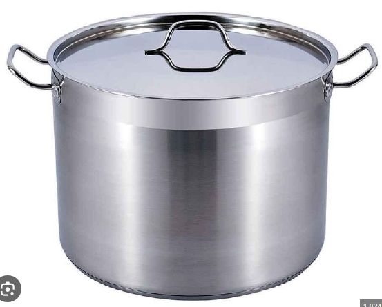 Кастрюля нерж.цил. 16л нерж.крышка "INT" h
