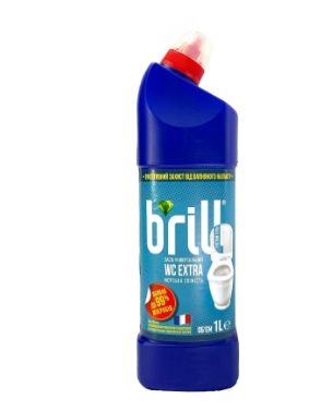 Засіб для унітазу 1л BRILL WC EXTRA, арт. морська (шт) sk