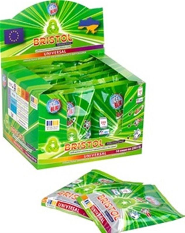Средство для стирки 250г "BRISTOL Universal Concentrat" "ICE BLIK" h