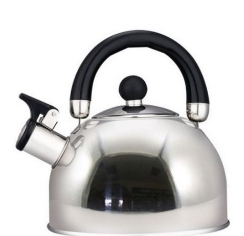 Чайн. нерж. 3,0 л зі св. ZB 002/3  нерж.криш.чорна  ручка IN