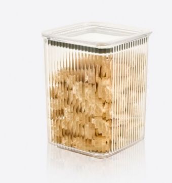 Контейнер для пищ. продуктов квадратный LINE 1100мл "Dunya plastik" h