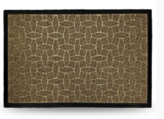 Коврик рез. 60*90 Grass с ворсом "Dariana" Світло-коричневий h