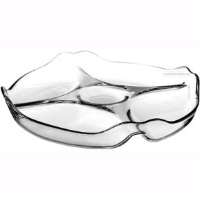 Менажниця скляна Бейсик 25,2см 10467/1, арт. 10467/1 (шт) sk