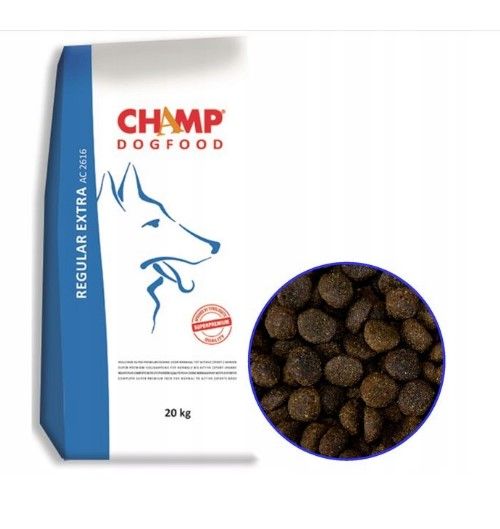 Premium Regular Extra 20kg (Корм супер преміум класу для нормальних і (спортивних) собак) Champ