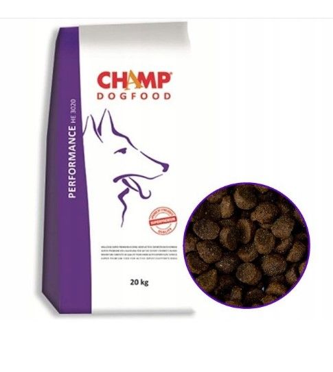 Premium Performance 20kg (Супер преміум харчування (спортивні/службові) собаки) Champ