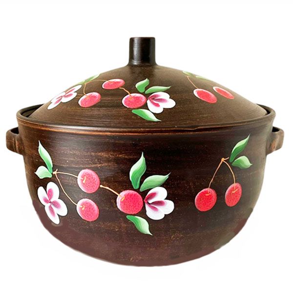 Супник 4л Вишенька з ручками (шт) sk