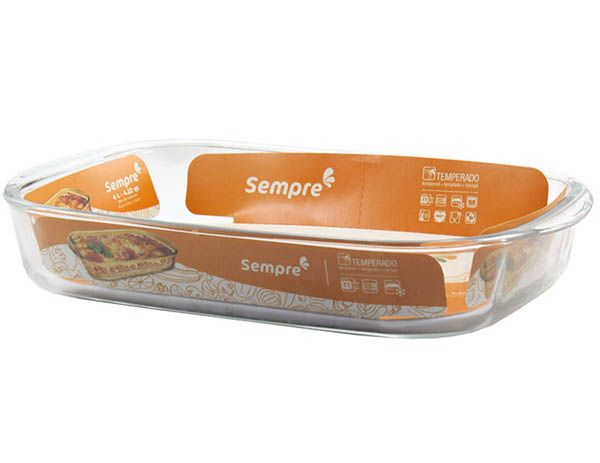 Деко скляне прям 4,0л Sempre 6822, арт. 6822 (шт) sk