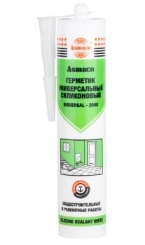 Герметик силіконовий універсальний (білий) 280 мл K