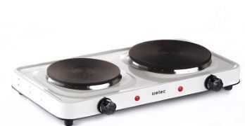 Плита електрична настільна дискова ES-02DDW, 2500Вт K