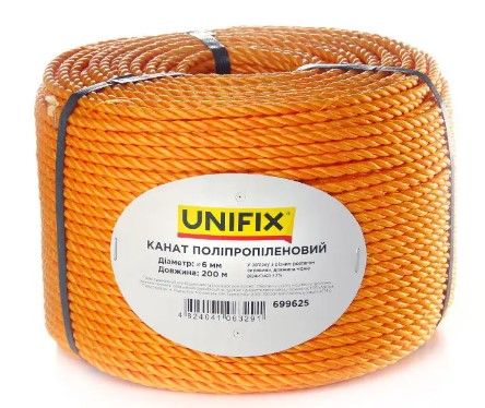 Канат поліпропіленовий 6мм 200м K