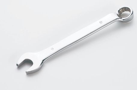 Ключ ріжково-накидний Глибокий CrV  9 мм K