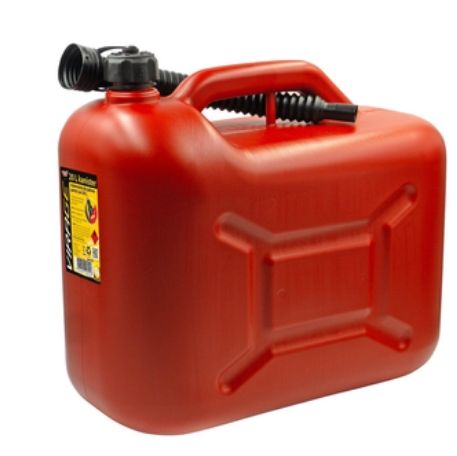 Каністра пластикова HDPE для палива 20 л з лійкою K