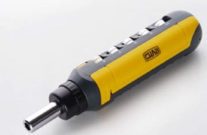 Викрутка реверсивна 9 біт 5 насадок CrV K