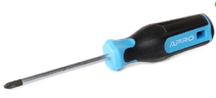 Викрутка обгумована APRO CrV PZ2x100 K