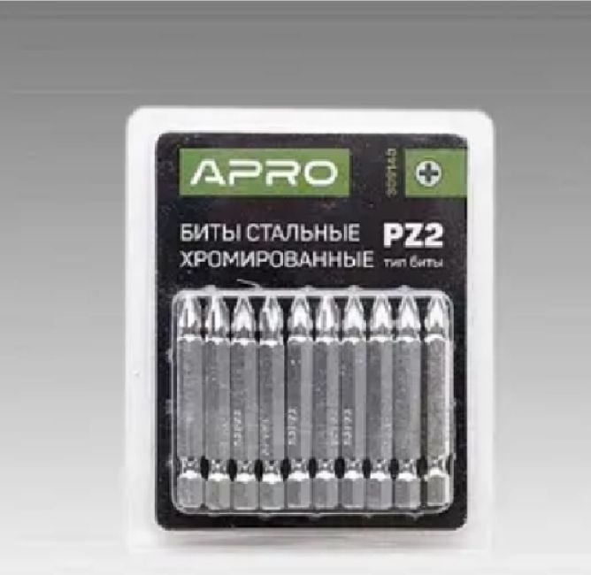Біта  РН2х50 мм хром 10шт в уп K