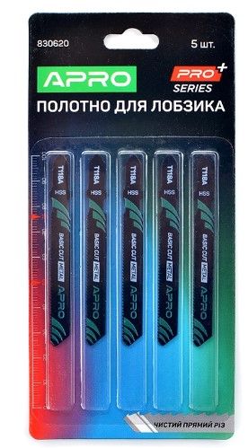 Полотно для лобзика (метал) 100/75 мм 3 мм-8TPI Швидкий прямий T127D PRO (пач 5 шт.) K
