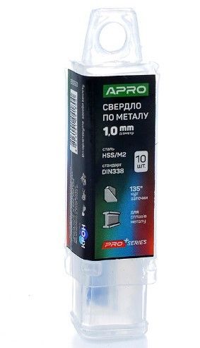 Свердло по металу HSS/M2 ( 6542 ) O11,0 мм  (пач. 5шт.) PRO K