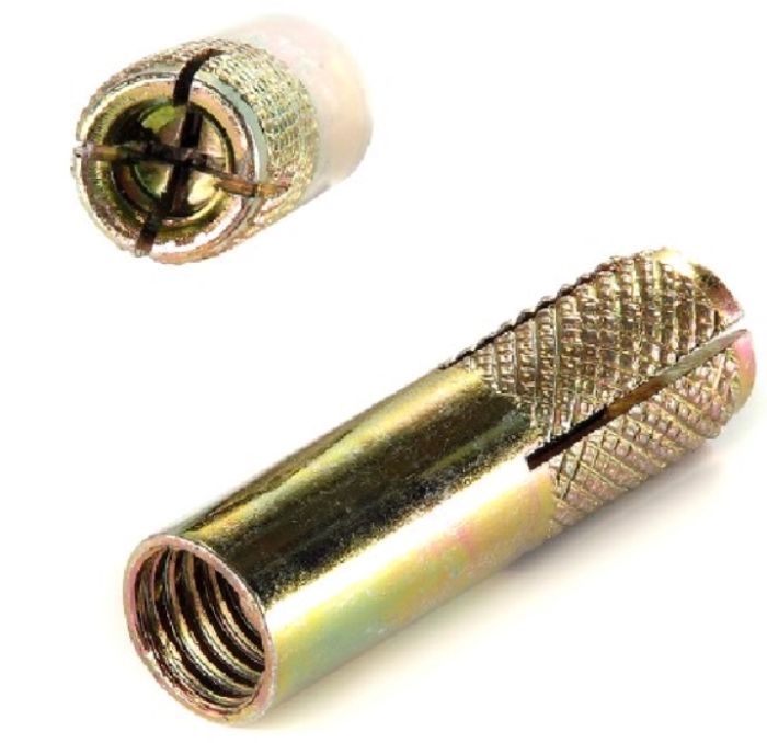 Дюбель забивний сталевий М 6/ 8х25 ЦЖ (пач. 50 шт.) K