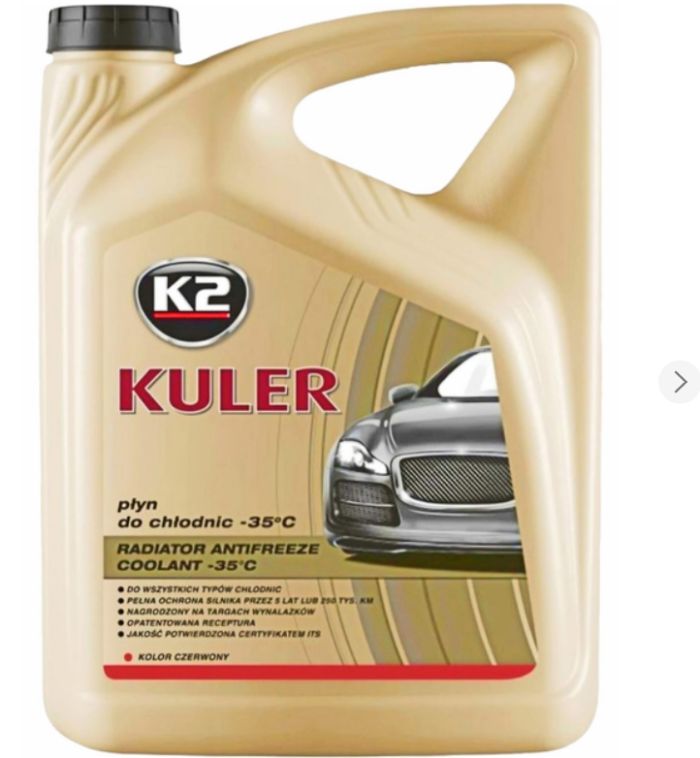 Антифриз TURBO KULER -35 (червоний G12+) 1л K