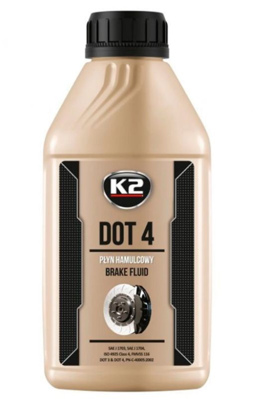 Гальмівна рідина TURBO DOT-4 Brake Fluid 250 мл K