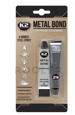 Клей епоксидний двокомпонентний Metal Bond для металу 56,7 г K