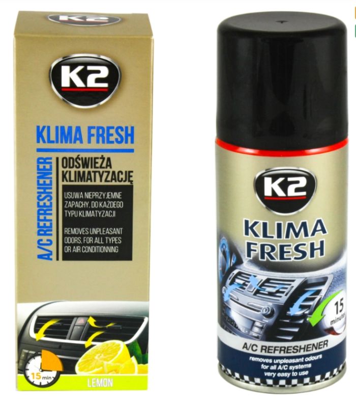 Очищувач кондиціонера PERFECT KLIMA FRESH Lemon (Лимон) 150 мл K
