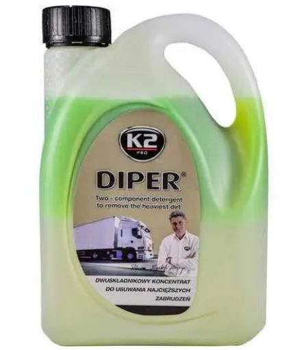 Шампунь для безконтактної мийки двокомпонентний 2К DIPER 2 кг K