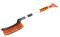 Щітка зі скребком Copenhagen 71-100 cм (жовтогарячий) K