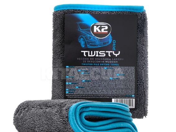 Рушник для сушіння twisty pro мікрофібра 40 х 60 см K2 K