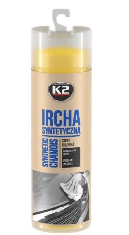 Серветка в тубусі замшева K2 SYNTHETIC CHAMOIS M405 (43*64 см) K
