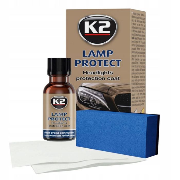 Захисне покриття для фар з аплікатором та серветками LAMP PROTECT SET 10 мл K
