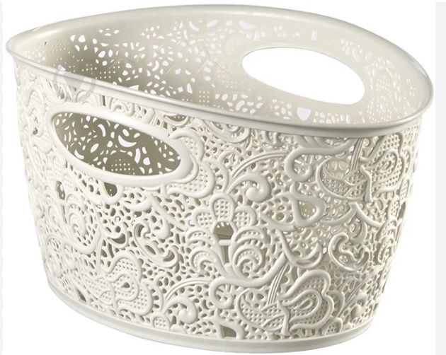 Корзина-мини с ручками без крышки "Ностальгия" (290х210х160) "Elif" Капучіно-какао h