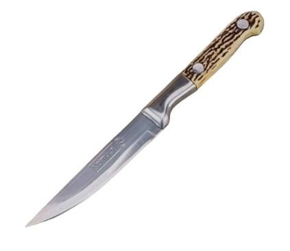 Нож кухонный с костяной ручкой Хортица №4 195х95х18 (П) h