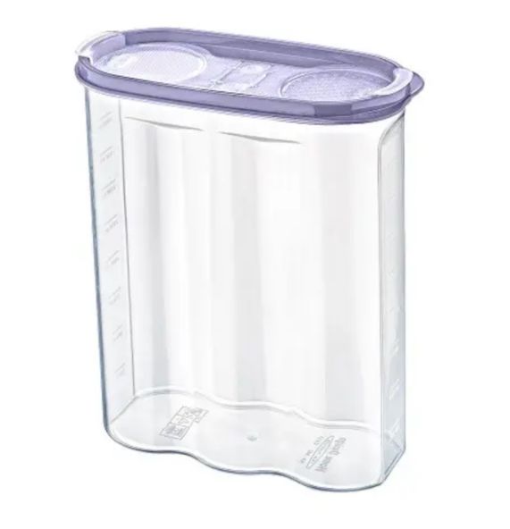 Контейнер д/сыпучих продуктов 2,4л "Irak Plastik" h