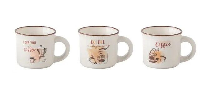Кружка керамич.Luminarc Limited Edition Fresh Coffee 100мл GB156 h