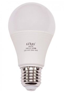 Лампа LED 10w Е-27 4000k (нейтральный свет) Luxel h