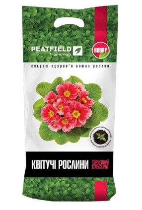 Субстрат "PEATFIELD" для цветущих 6л h