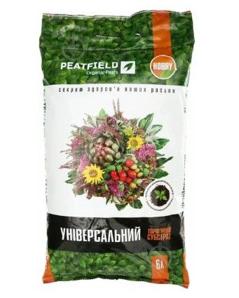 Субстрат "PEATFIELD" универсальный 6л h