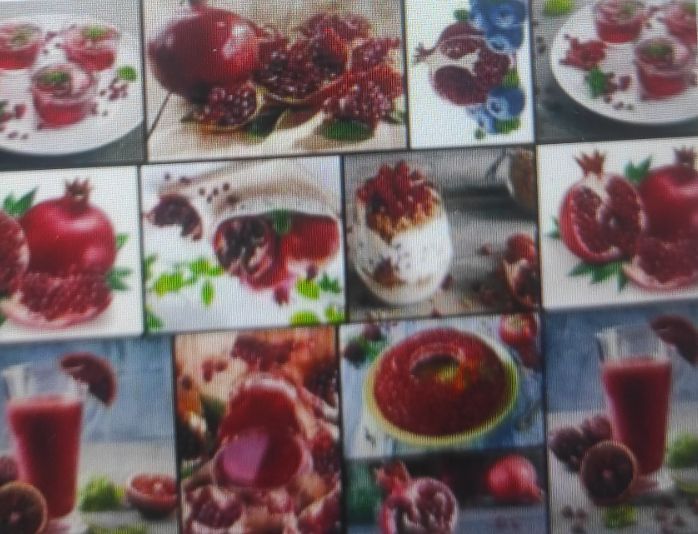 Клеенка настольная на ткан. основе с тиснением ПВХ 1.37х20м Гранатовый вкус h