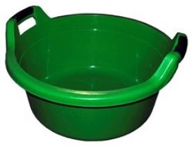 Таз круглый п/э пищ. 40л с ручками "К" h
