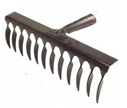 Грабли (витой зуб-12зубьев) "Кч" h