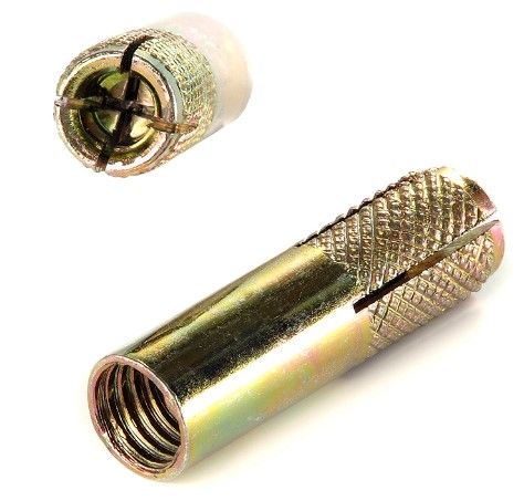 Дюбель забивний сталевий М 6/ 8х25 ЦЖ (ящ. 4000 шт.) K