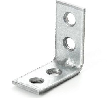 Кутник вузький 50х50х15х2.0 мм оц. (пач. 25 шт.) K